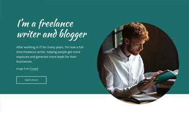 طراحی سایت نویسنده