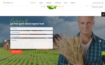 طراحی سایت کشاورز و دامدار