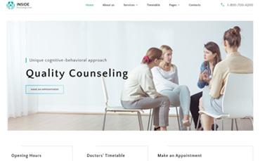 طراحی سایت روانشناس