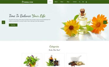 طراحی سایت گیاه پزشک